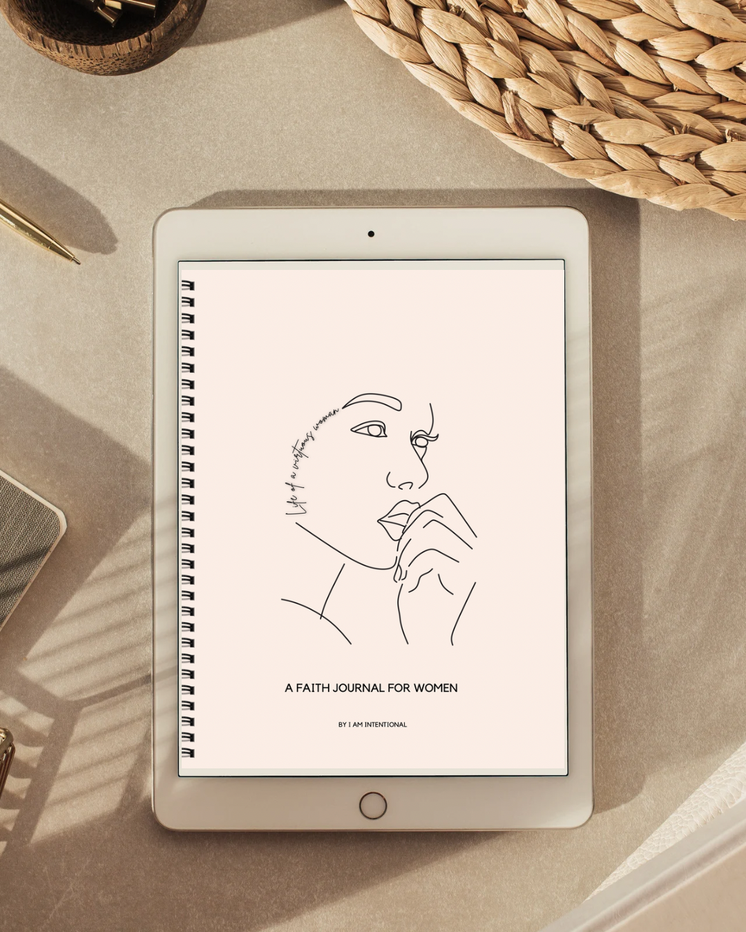 Life of a Virtuous Woman Journal: Guided Faith, Prayer and Gratitude Journal | Christian Ebook for Women - I AM INTENTIONAL 
