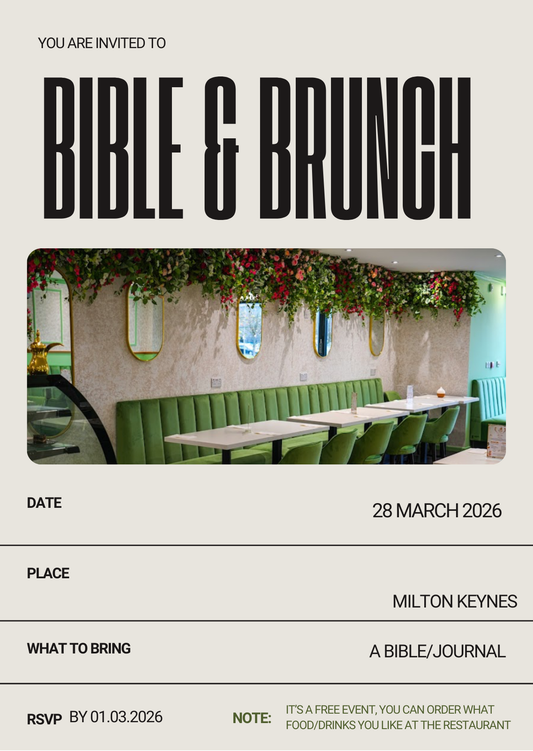 Bible & Brunch - I AM INTENTIONAL 